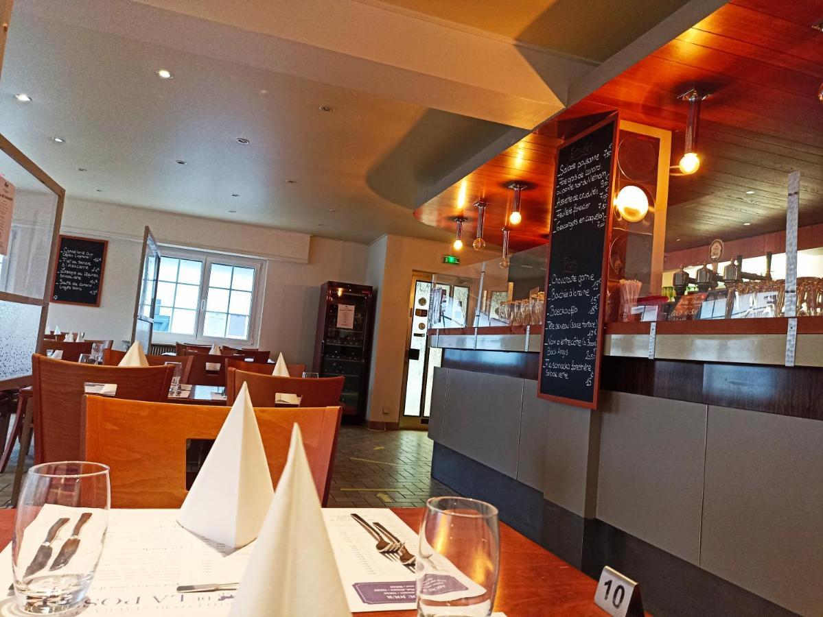 Hotel Restaurant De La Poste Mulhouse Ottmarsheim Bantzenheim Eksteriør billede