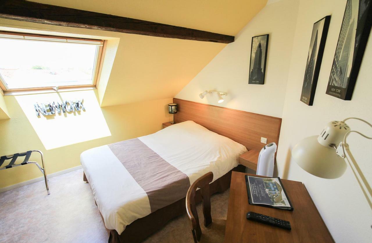 Hotel Restaurant De La Poste Mulhouse Ottmarsheim Bantzenheim Eksteriør billede